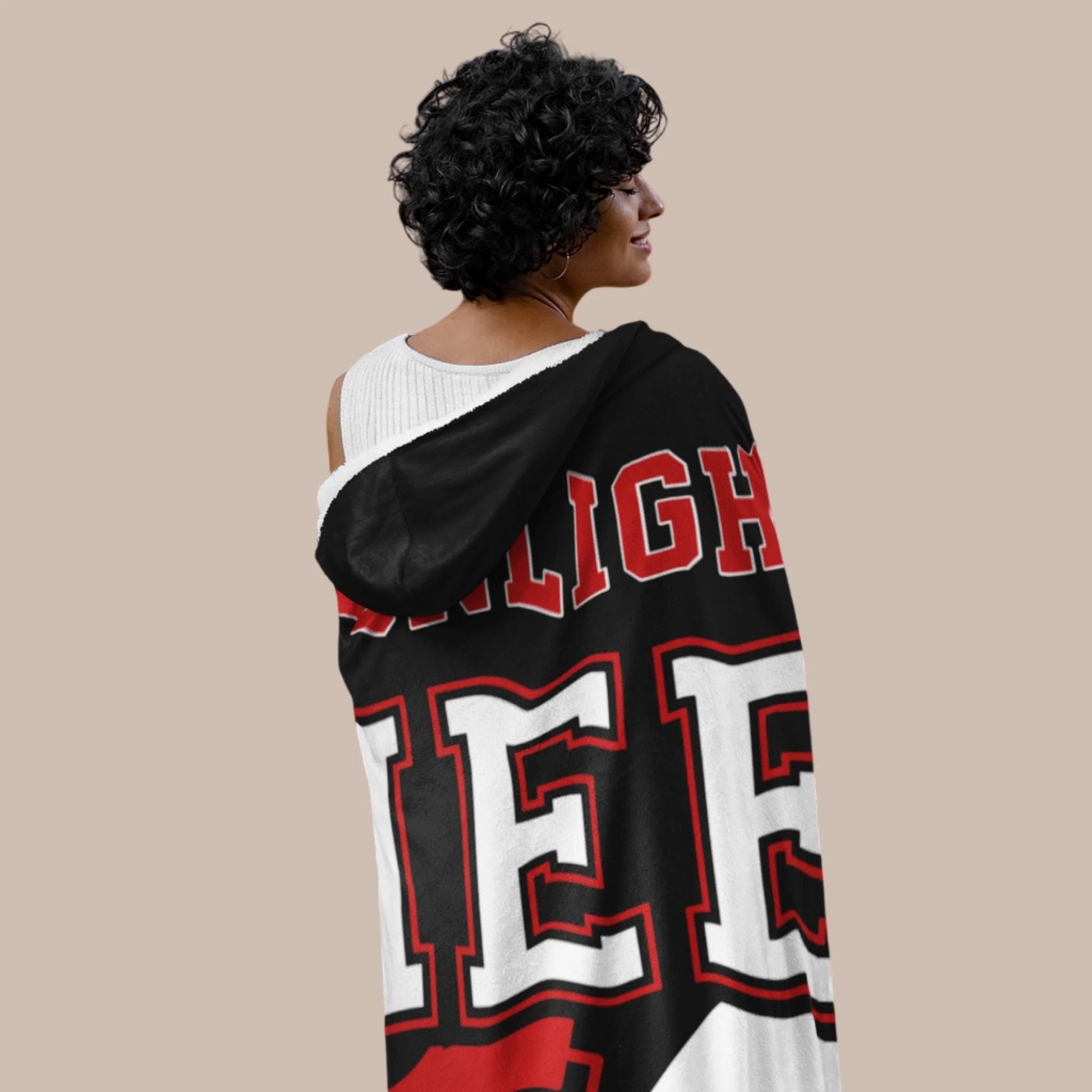 Personalized Cheer Blanket – Custom Name Cheerleader Blanket-445