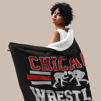 Personalized Basketball Hooded Blanket With Custom Name And Number_