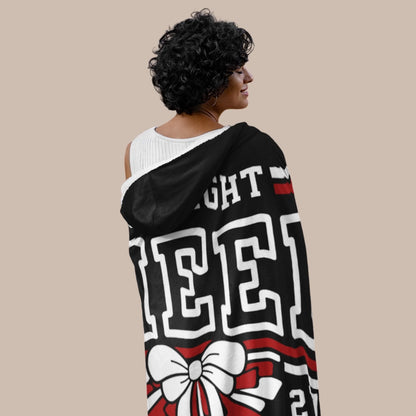 Personalized Basketball Hooded Blanket With Custom Name And Number-22