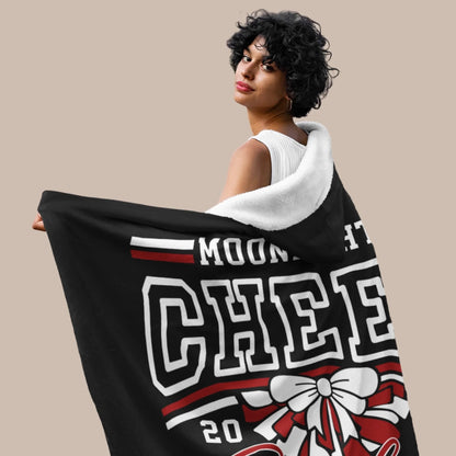 Personalized Basketball Hooded Blanket With Custom Name And Number_