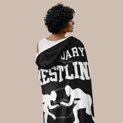 Personalized Basketball Hooded Blanket With Custom Name And Number-22