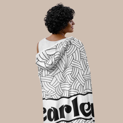 Personalized Basketball Hooded Blanket With Custom Name And Number-22