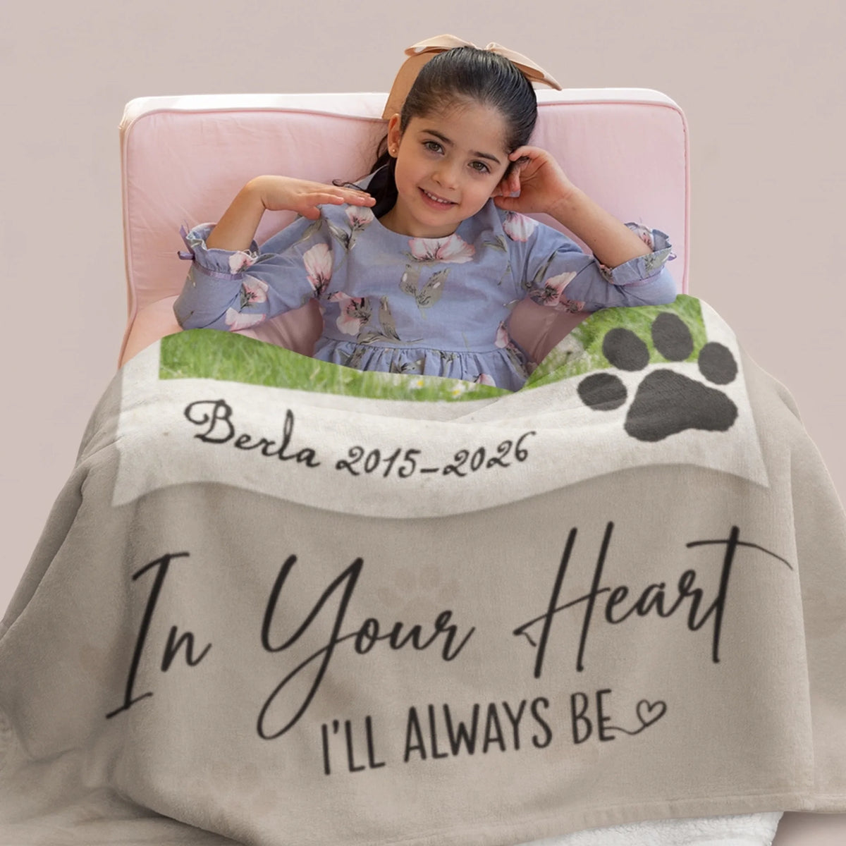 Personalized Cheer Team Blanket – Custom Name Senior Cheerleading Blanket-1