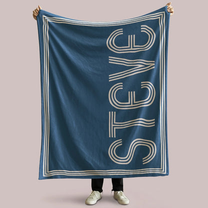 Personalized Cheer Team Blanket – Custom Name Senior Cheerleading Blanket3