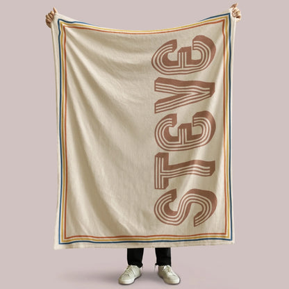Personalized Cheer Team Blanket – Custom Name Senior Cheerleading Blanket3