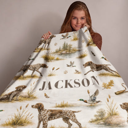 Personalized Cheer Team Blanket – Custom Name Senior Cheerleading Blanket_