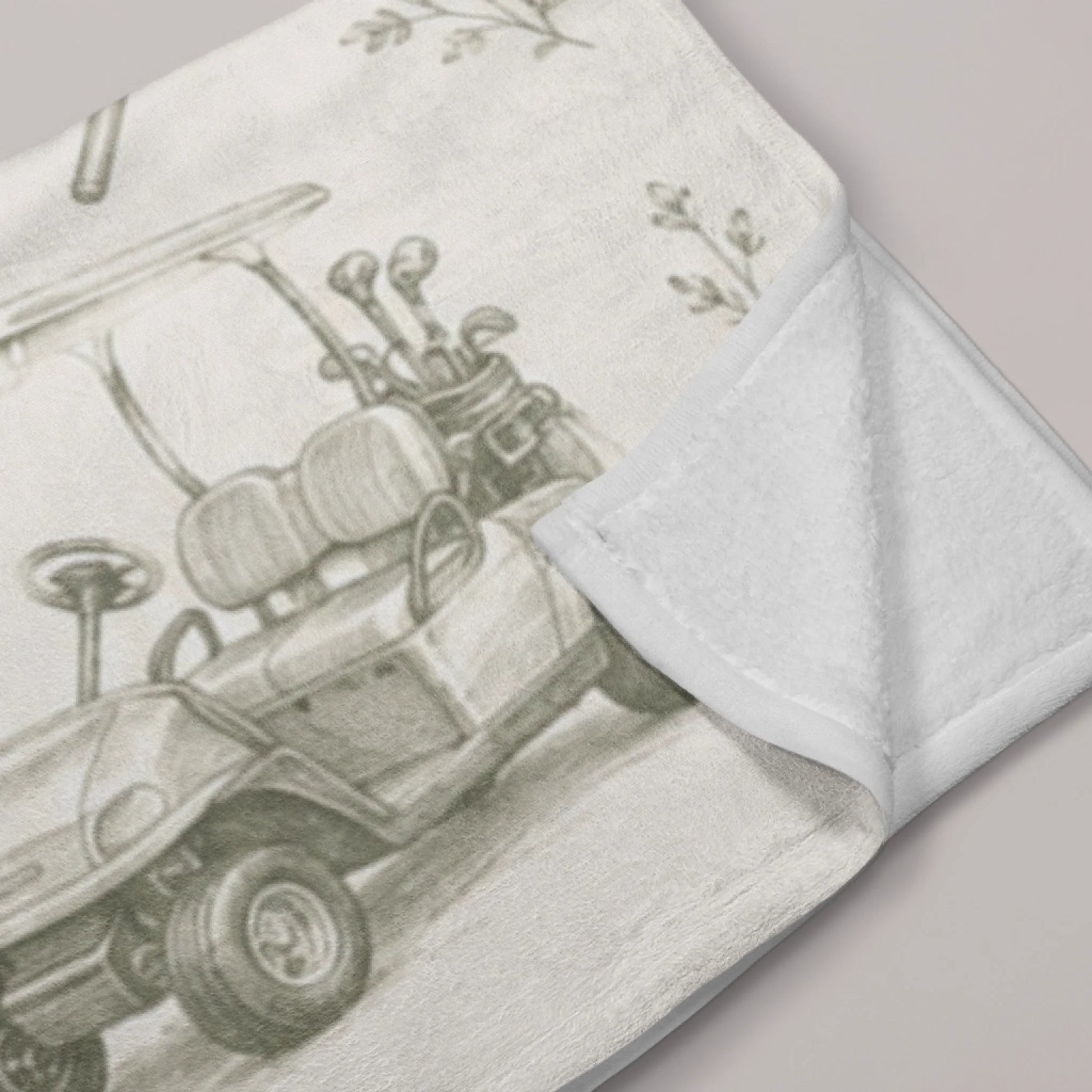 Personalized Woodland Animal Baby Blanket with Custom Name-1