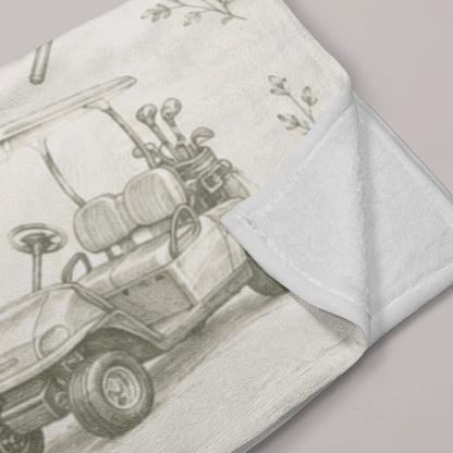 Personalized Woodland Animal Baby Blanket with Custom Name-1