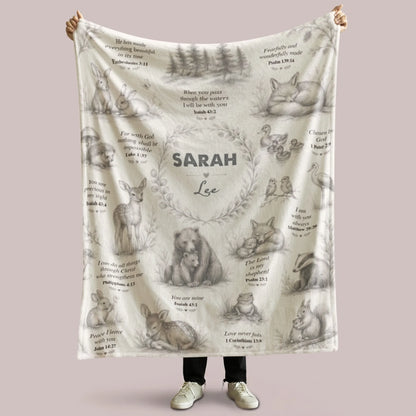 Personalized Cheer Team Blanket – Custom Name Senior Cheerleading Blanket3