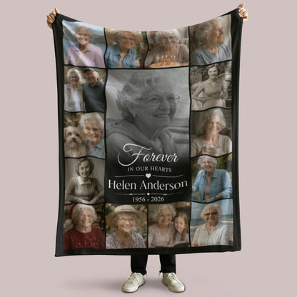 Personalized Cheer Team Blanket – Custom Name Senior Cheerleading Blanket3