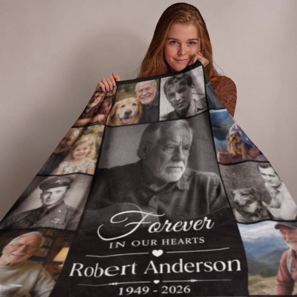 Personalized Cheer Team Blanket – Custom Name Senior Cheerleading Blanket_