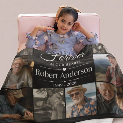 Personalized Cheer Team Blanket – Custom Name Senior Cheerleading Blanket-1