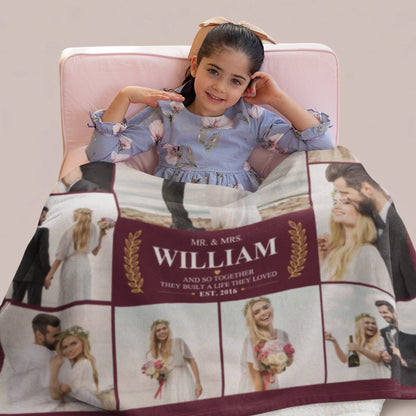 Personalized Cheer Team Blanket – Custom Name Senior Cheerleading Blanket-1