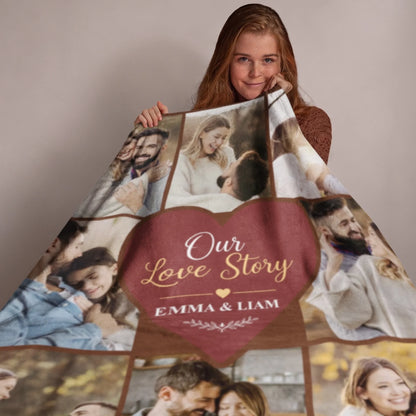 Personalized Cheer Team Blanket – Custom Name Senior Cheerleading Blanket_