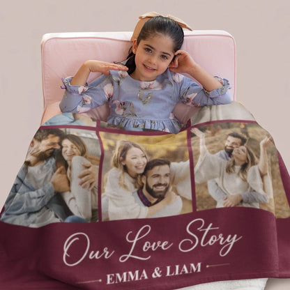 Personalized Cheer Team Blanket – Custom Name Senior Cheerleading Blanket-1