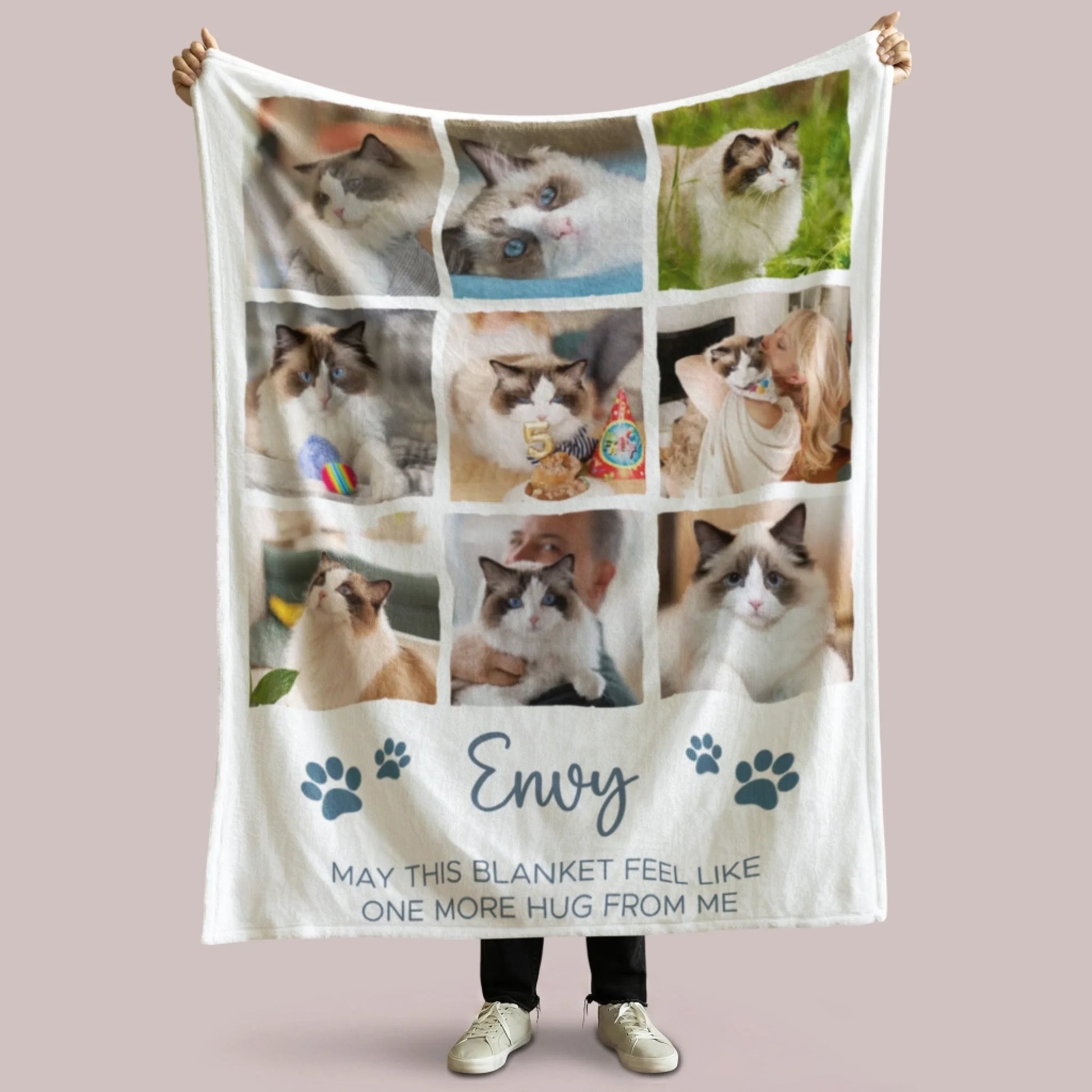 personalized-pet-memorial-photo-blanket-full-view