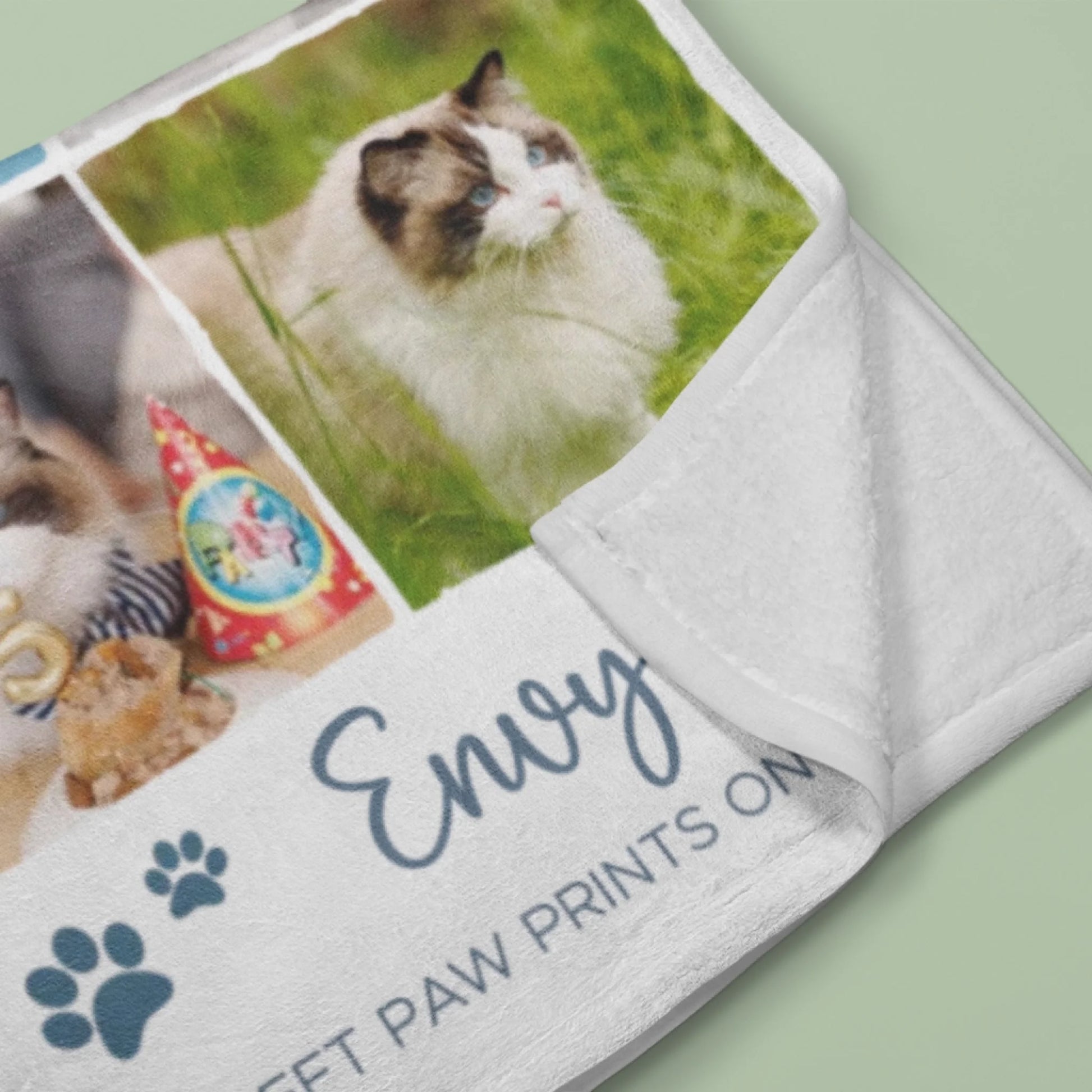 personalized-pet-memorial-photo-blanket-folded