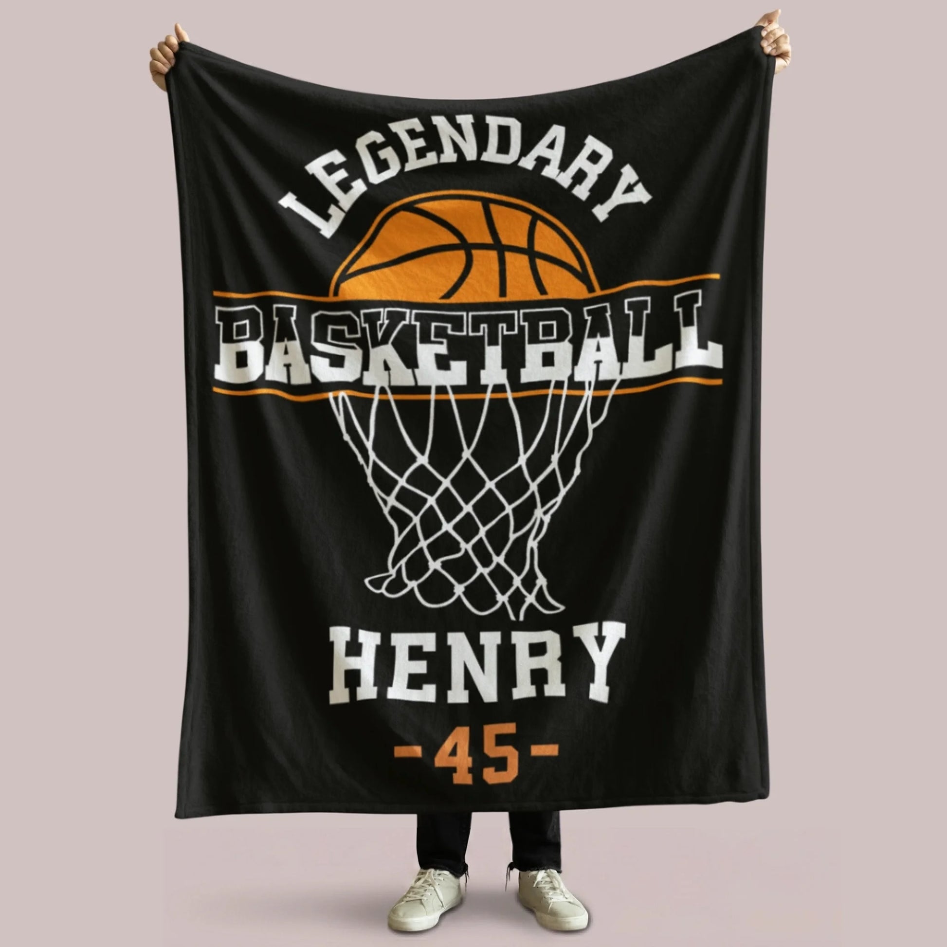 Personalized Cheer Team Blanket – Custom Name Senior Cheerleading Blanket3