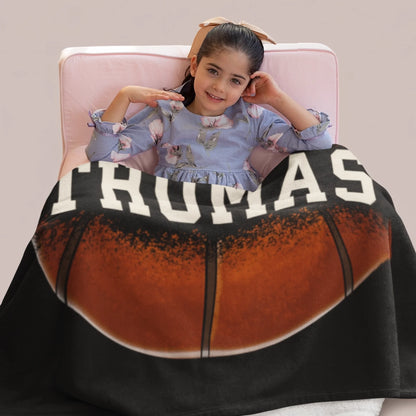 Personalized Cheer Team Blanket – Custom Name Senior Cheerleading Blanket-1