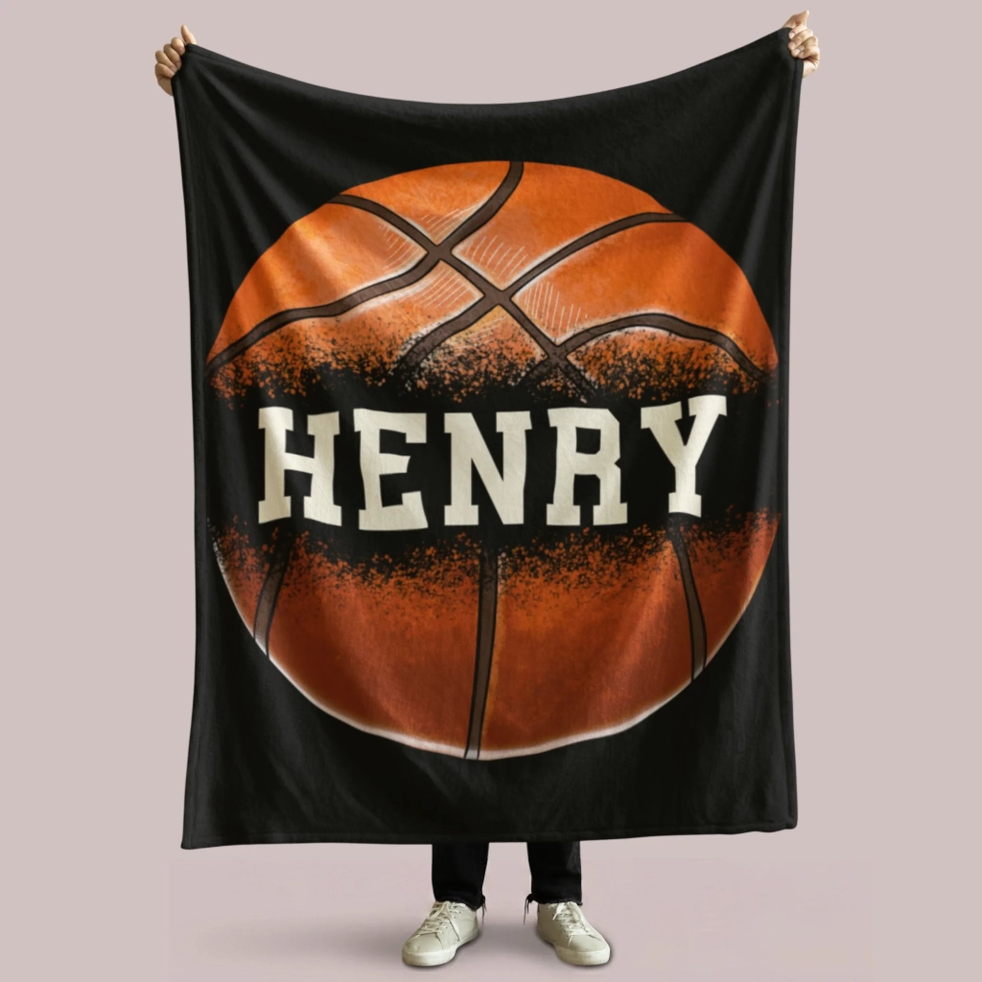 Personalized Cheer Team Blanket – Custom Name Senior Cheerleading Blanket3