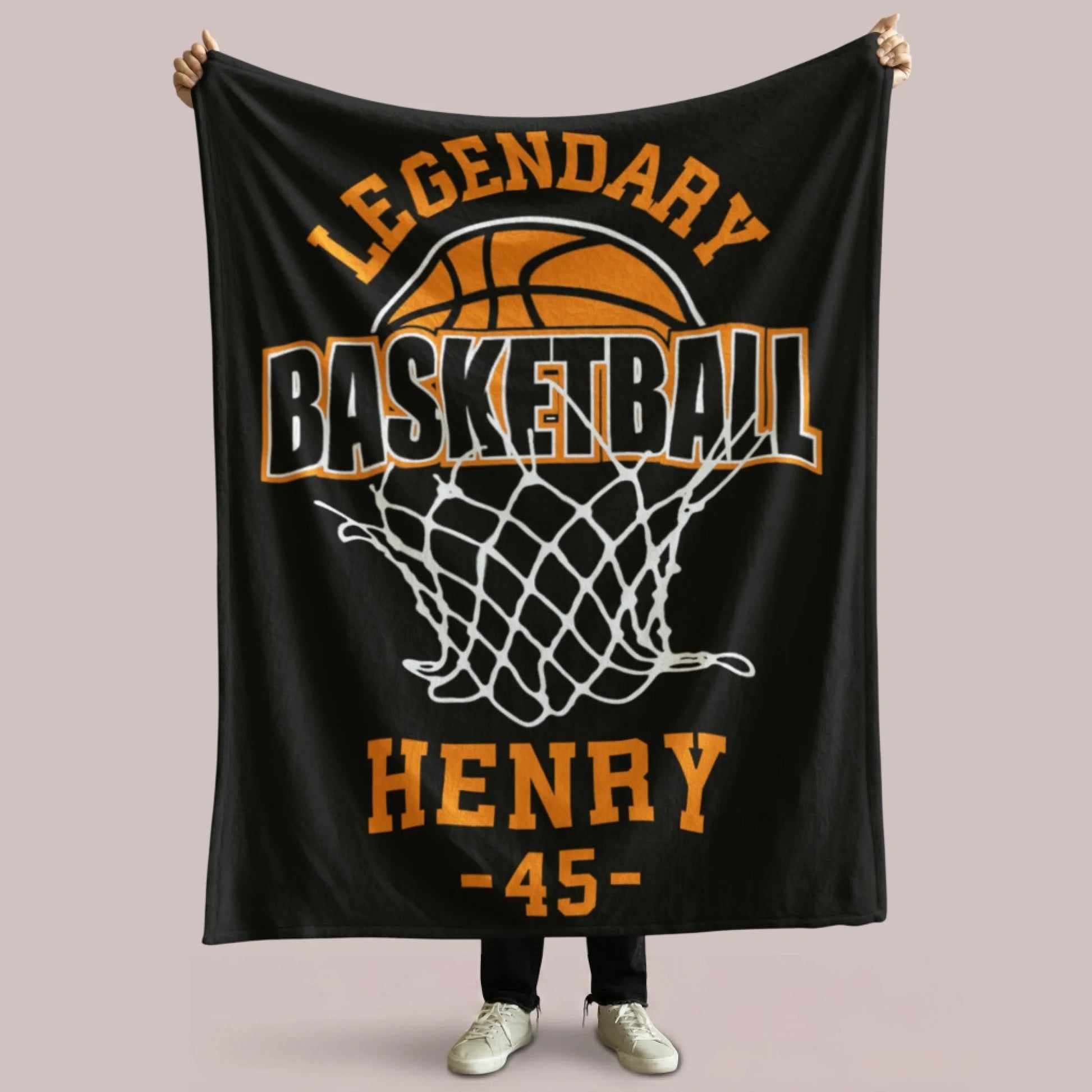 Personalized Cheer Team Blanket – Custom Name Senior Cheerleading Blanket3