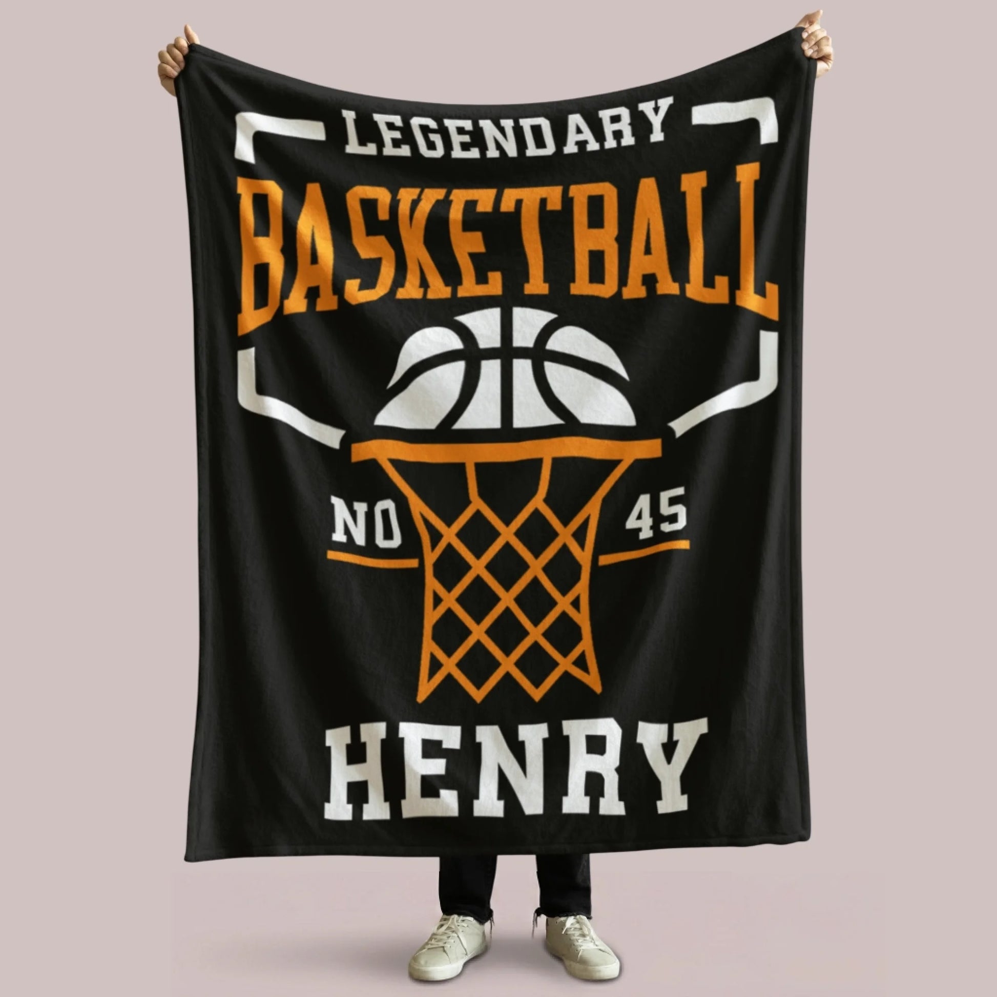 Personalized Cheer Team Blanket – Custom Name Senior Cheerleading Blanket3