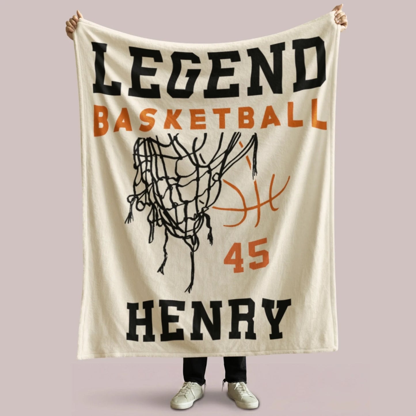 Personalized Cheer Team Blanket – Custom Name Senior Cheerleading Blanket3