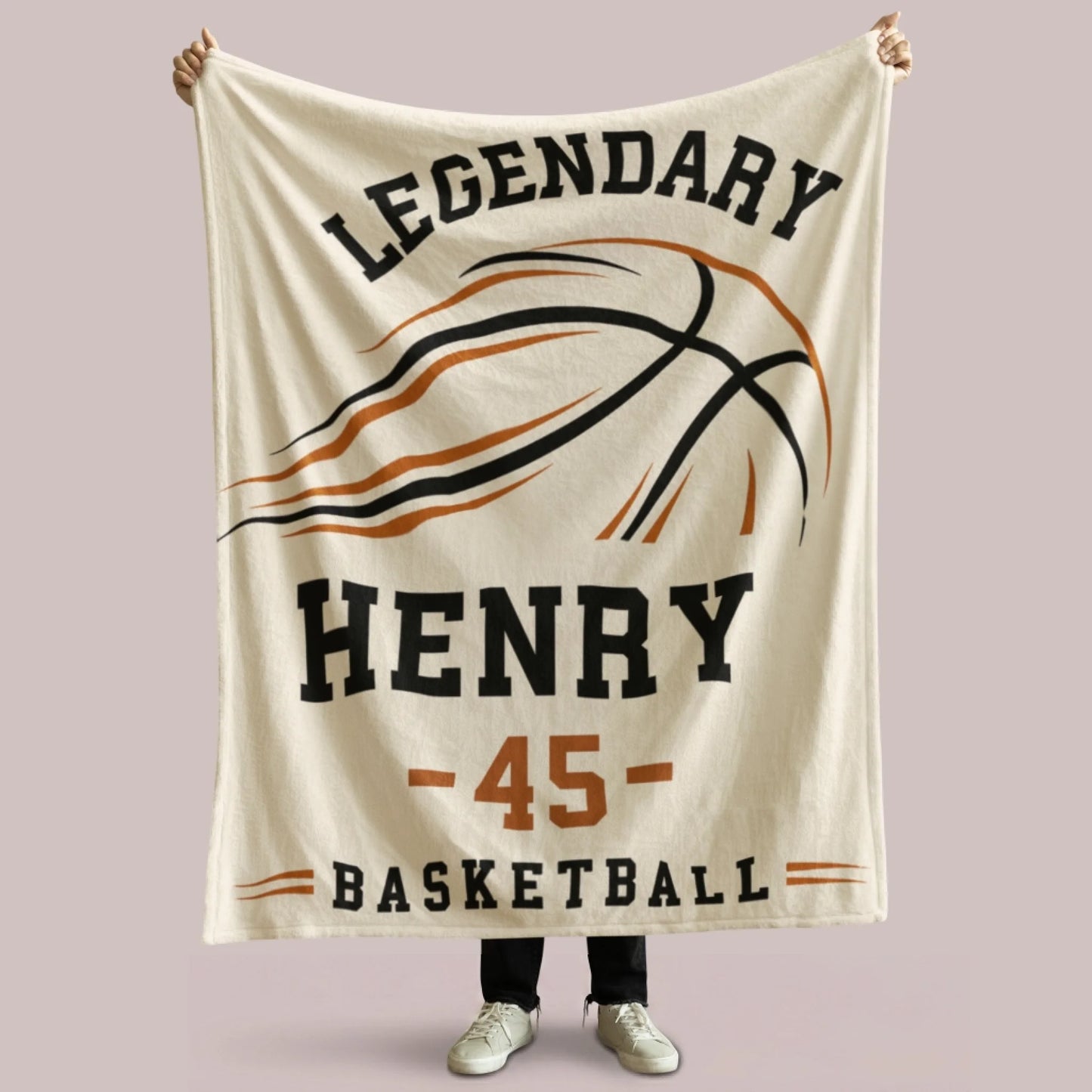 Personalized Cheer Team Blanket – Custom Name Senior Cheerleading Blanket3
