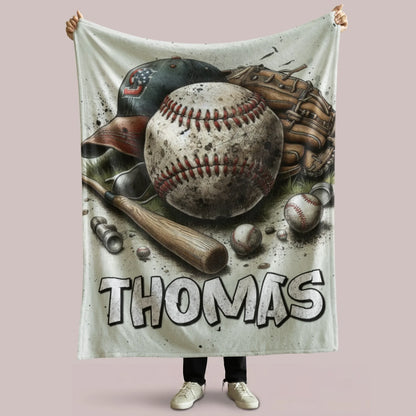 Personalized Cheer Team Blanket – Custom Name Senior Cheerleading Blanket3