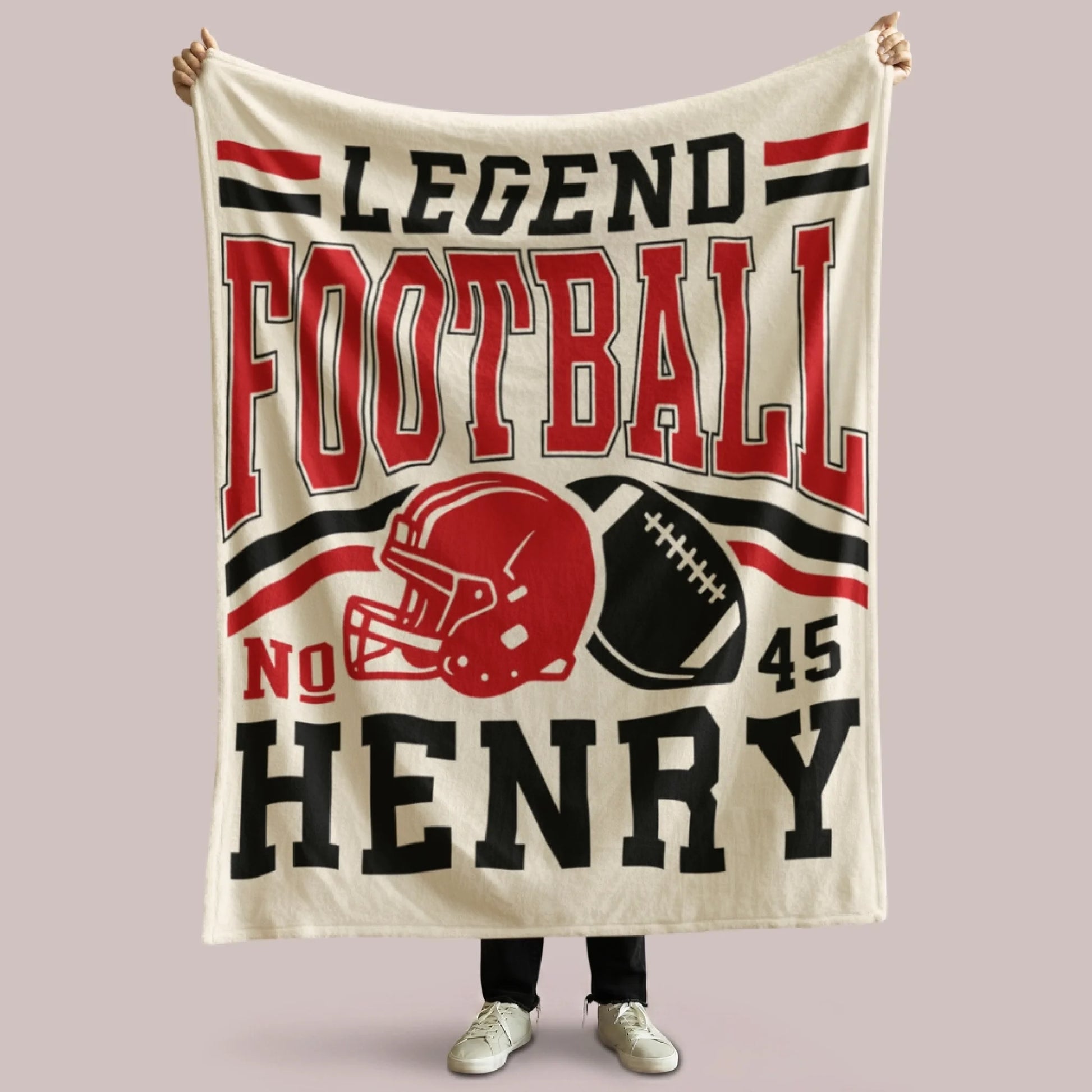 Personalized Cheer Team Blanket – Custom Name Senior Cheerleading Blanket3