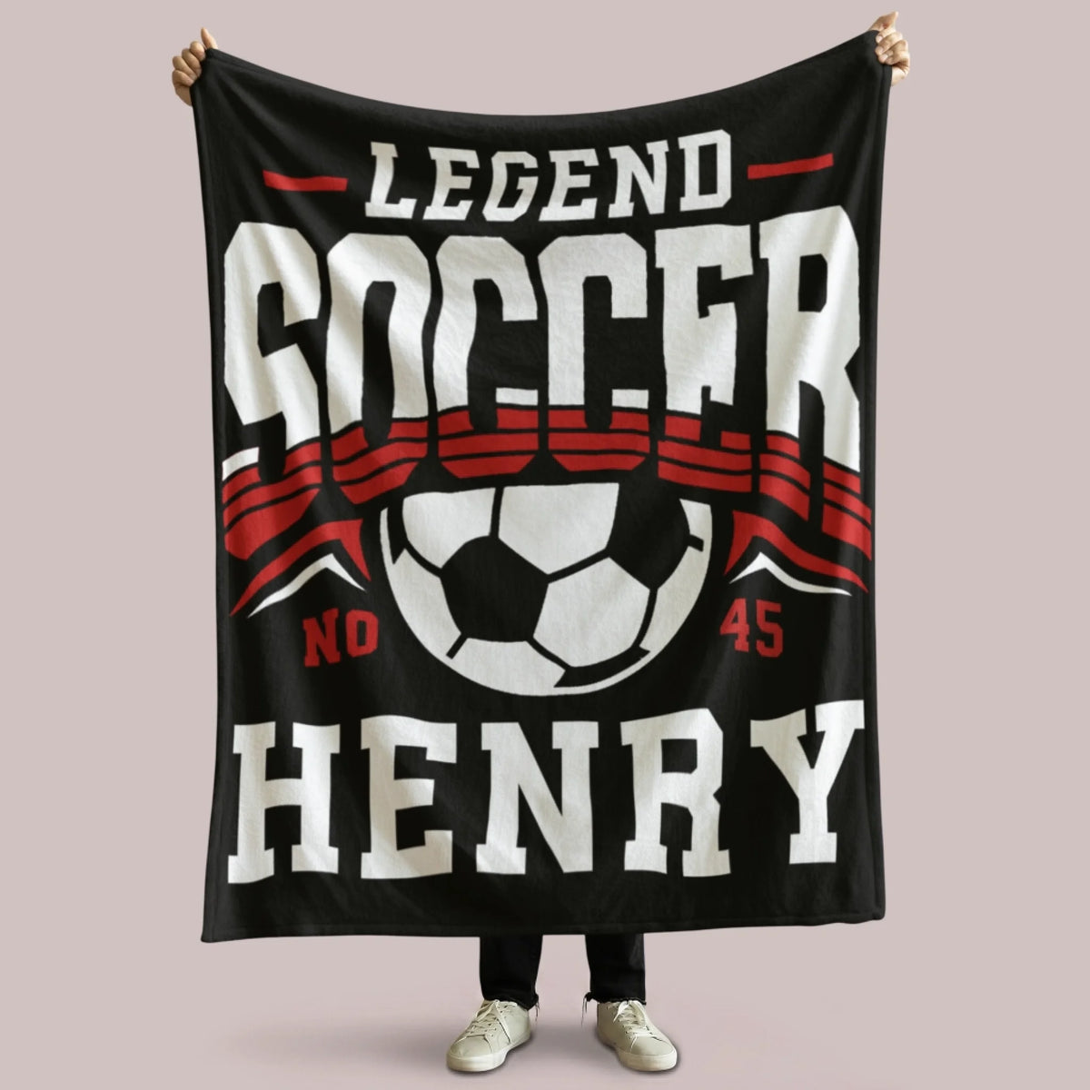 Personalized Cheer Team Blanket – Custom Name Senior Cheerleading Blanket3