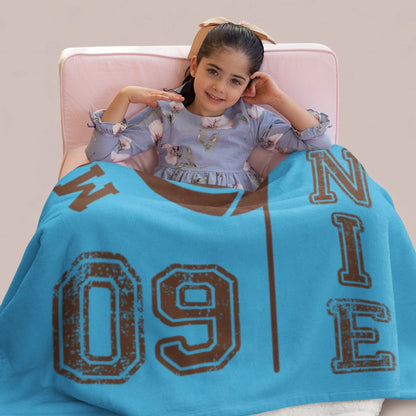 Personalized Cheer Team Blanket – Custom Name Senior Cheerleading Blanket-1