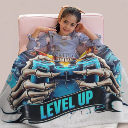 Personalized Cheer Team Blanket – Custom Name Senior Cheerleading Blanket-1