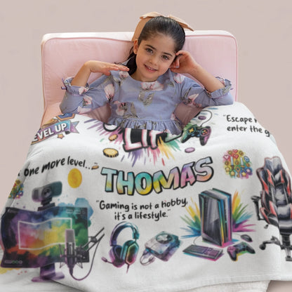Personalized Cheer Team Blanket – Custom Name Senior Cheerleading Blanket-1