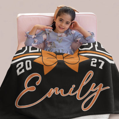Personalized Dance Team Blanket – Custom Name Dance Blanket-2