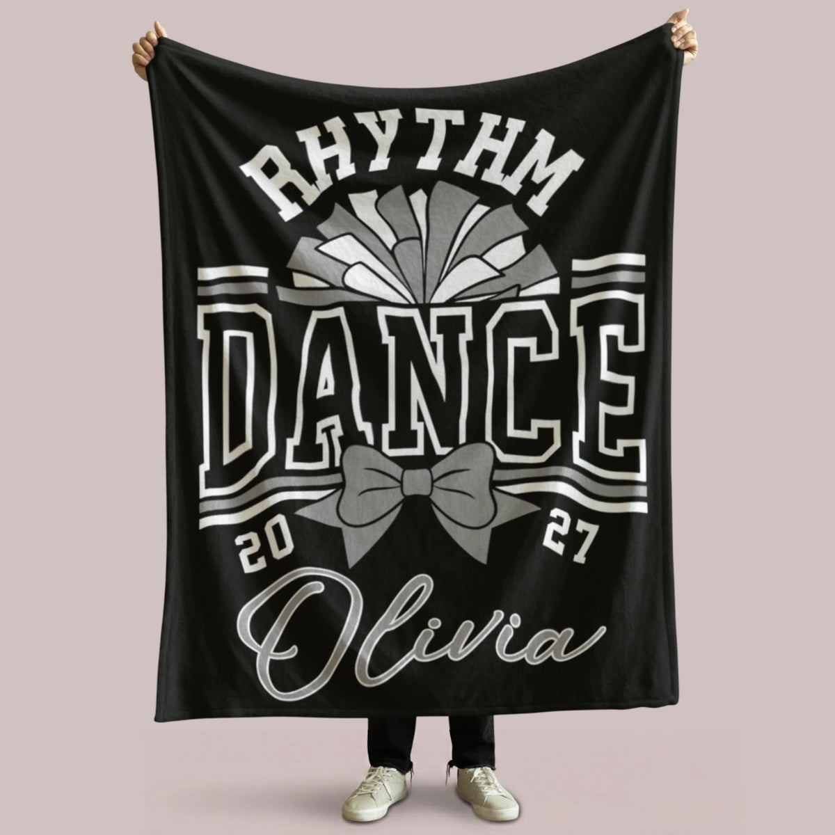 Personalized Dance Team Blanket – Custom Name Dance Blanket-44