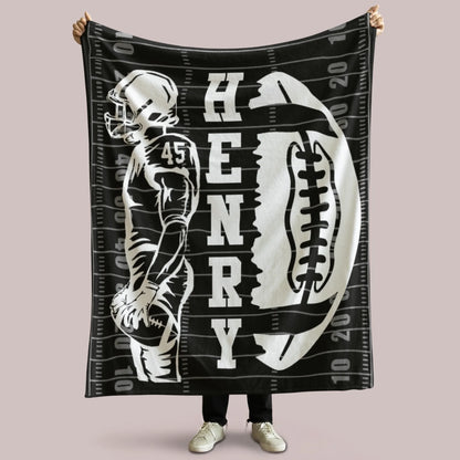 Personalized Cheer Team Blanket – Custom Name Senior Cheerleading Blanket3