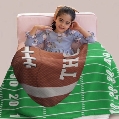 Personalized Cheer Team Blanket – Custom Name Senior Cheerleading Blanket-1