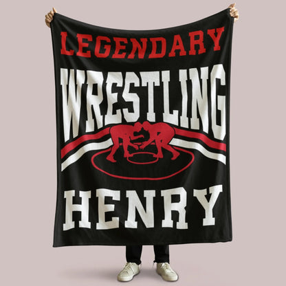 Personalized Cheer Team Blanket – Custom Name Senior Cheerleading Blanket3