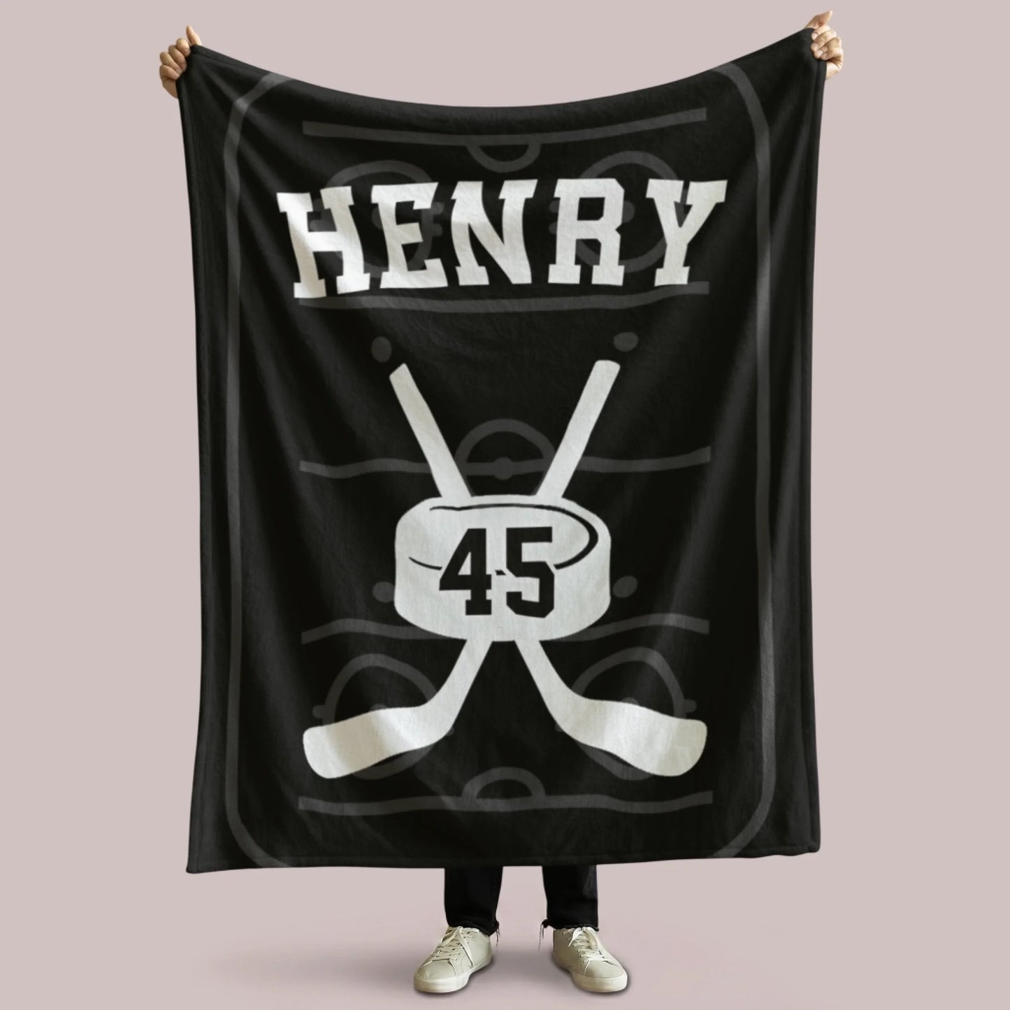 Personalized Cheer Team Blanket – Custom Name Senior Cheerleading Blanket3