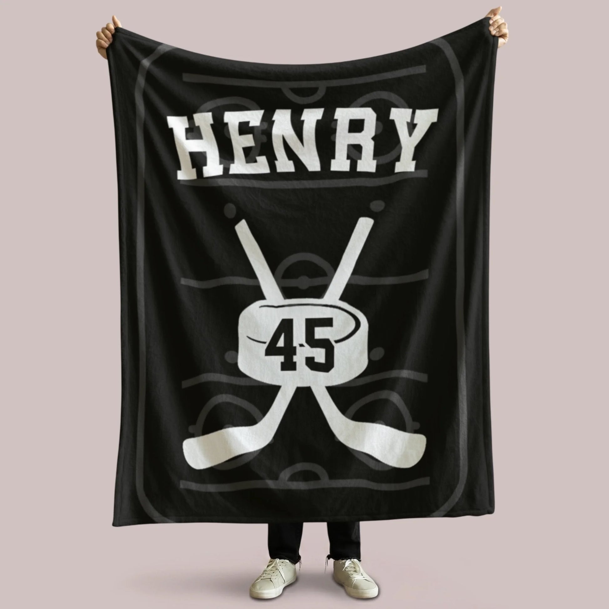 Personalized Cheer Team Blanket – Custom Name Senior Cheerleading Blanket3