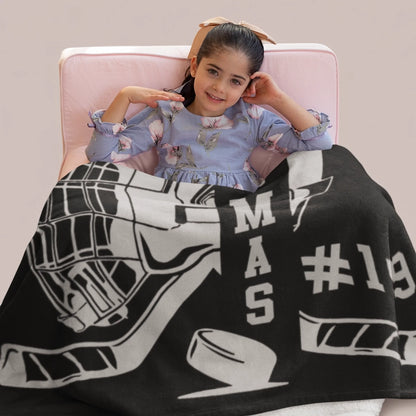 Personalized Cheer Team Blanket – Custom Name Senior Cheerleading Blanket-1