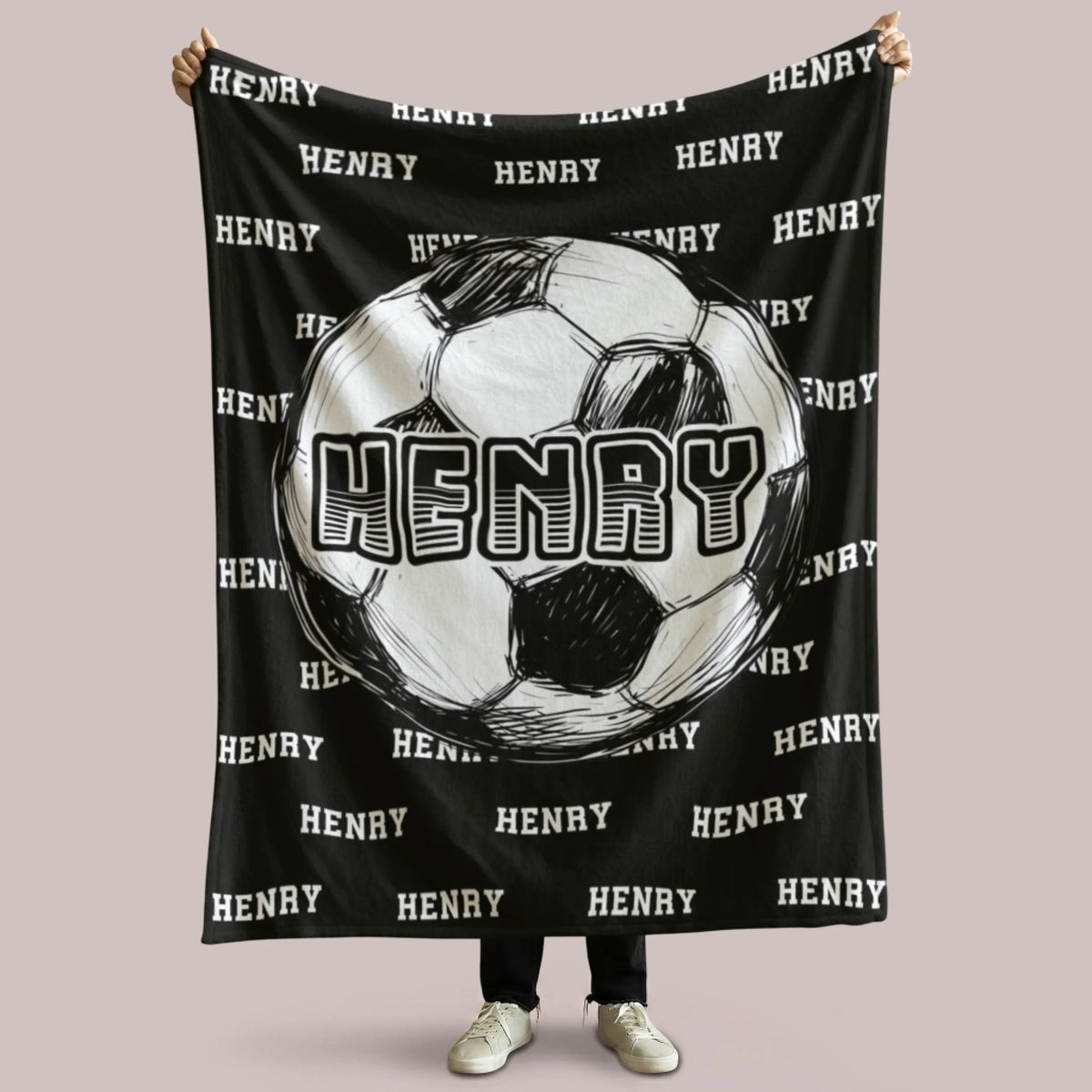 Personalized Cheer Team Blanket – Custom Name Senior Cheerleading Blanket3
