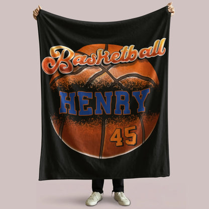 Personalized Cheer Team Blanket – Custom Name Senior Cheerleading Blanket3