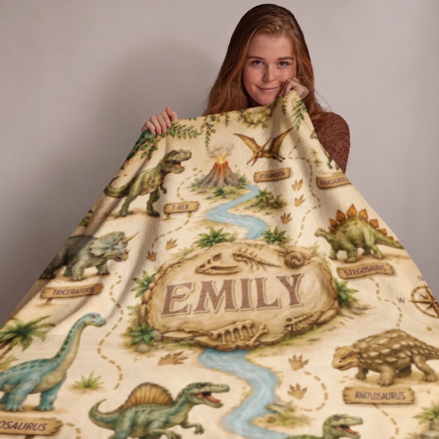 personalized-pet-memorial-photo-blanket-size-display