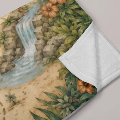 personalized-pet-memorial-photo-blanket-folded