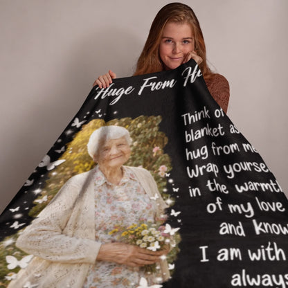 Personalized Cheer Team Blanket – Custom Name Senior Cheerleading Blanket_