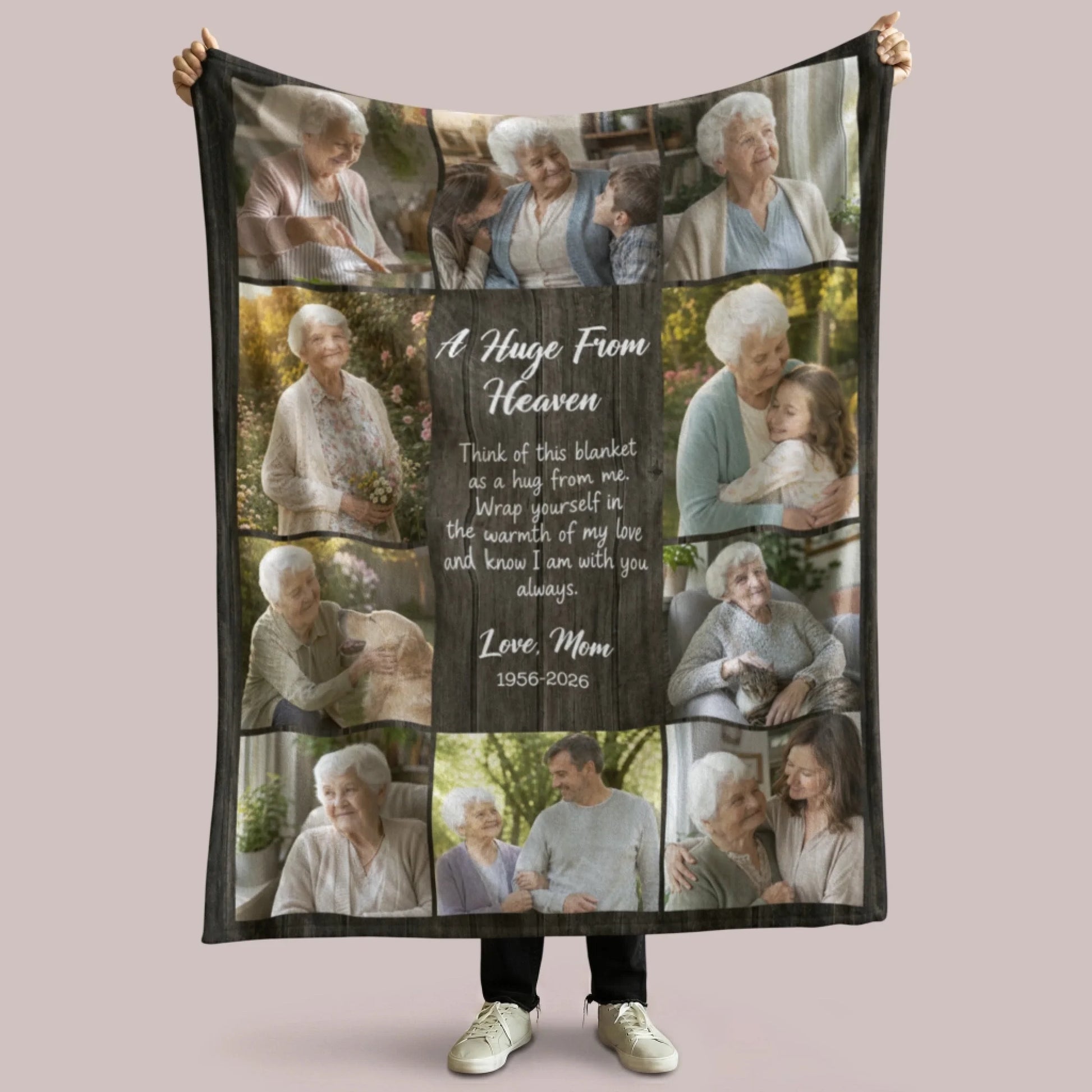 Personalized Cheer Team Blanket – Custom Name Senior Cheerleading Blanket3