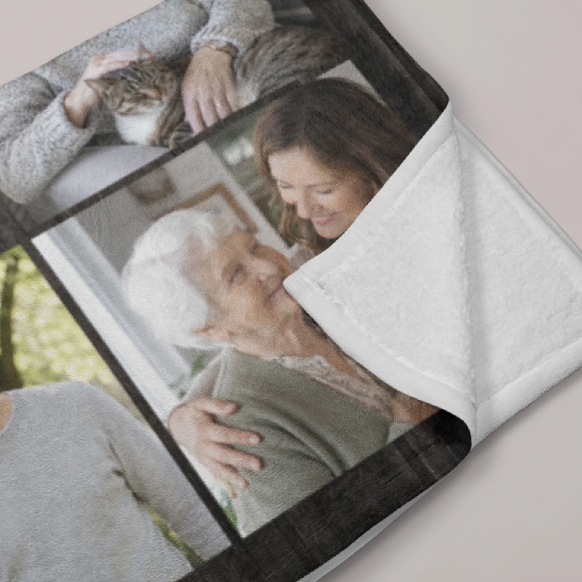 Personalized Woodland Animal Baby Blanket with Custom Name-1
