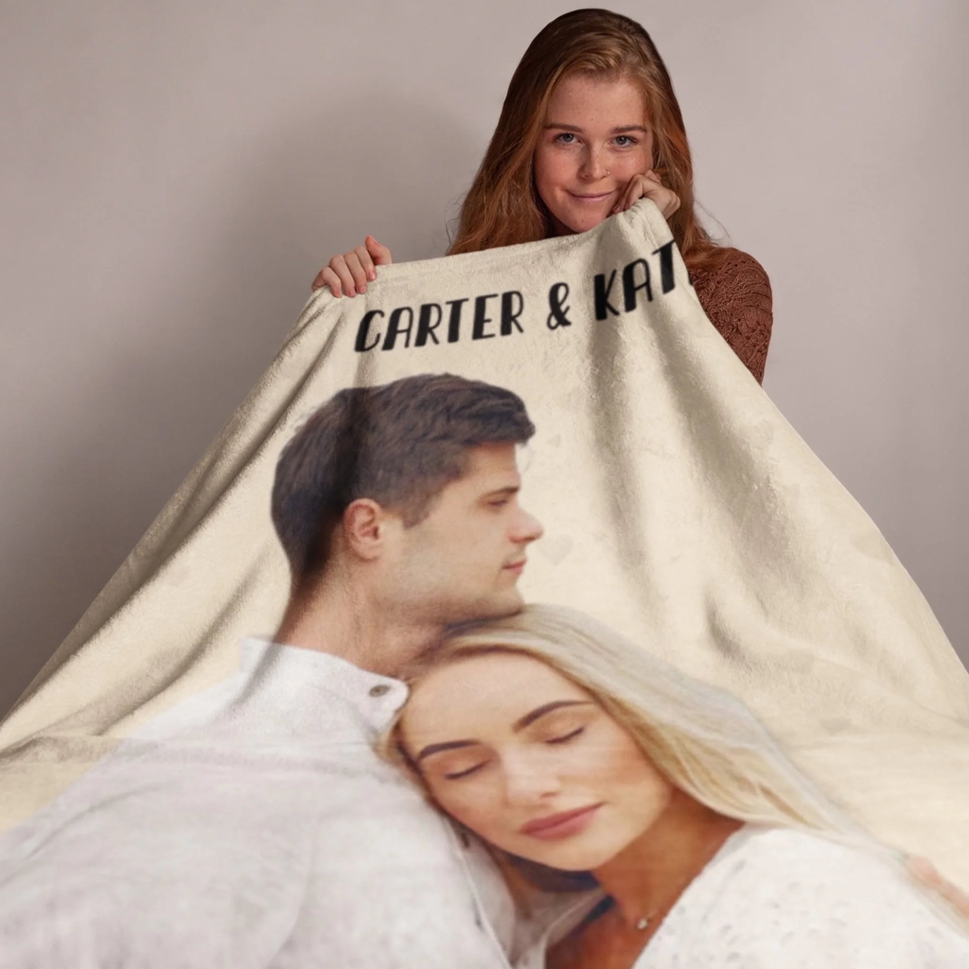Personalized Cheer Team Blanket – Custom Name Senior Cheerleading Blanket_